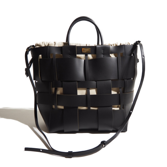 J4304P ▽ZANCHETTI ザンチェッティ▽ 21SS W SHOPPER TOTE BAG 