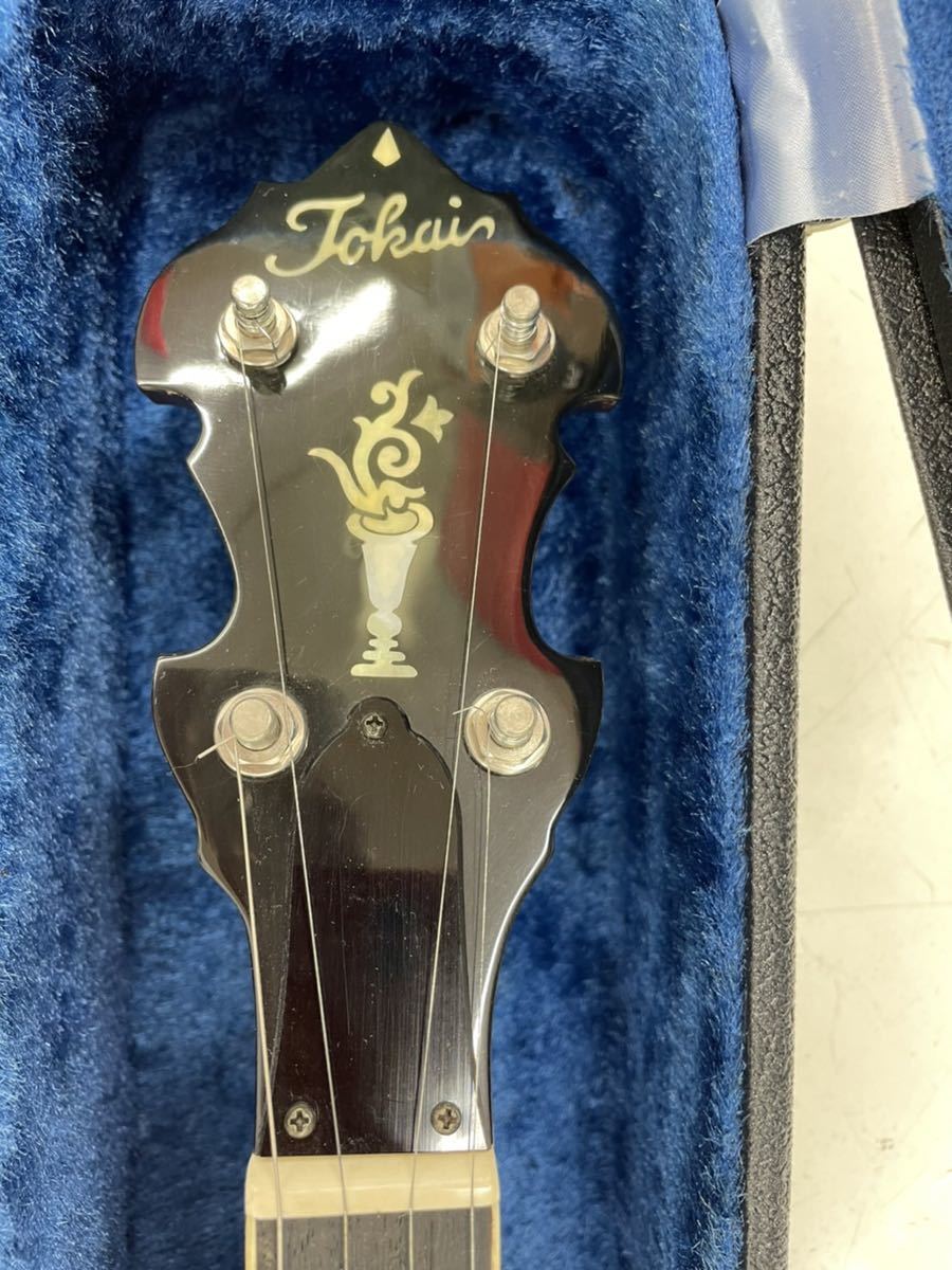 【美品】TOKAI トーカイ バンジョー ハードケース付き ジャンク扱い トーカイ 5ストリング バンジョー ハードケース TOKAI