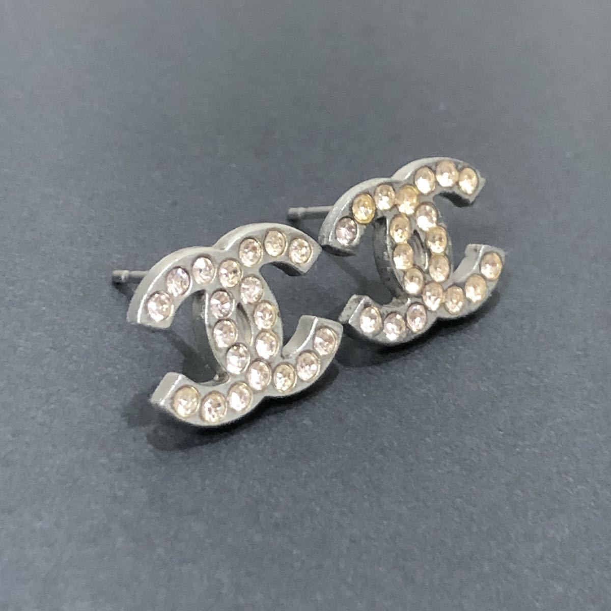 CHANEL ピアス シャネル ラインストーン イヤリング (シャネル) | ココ