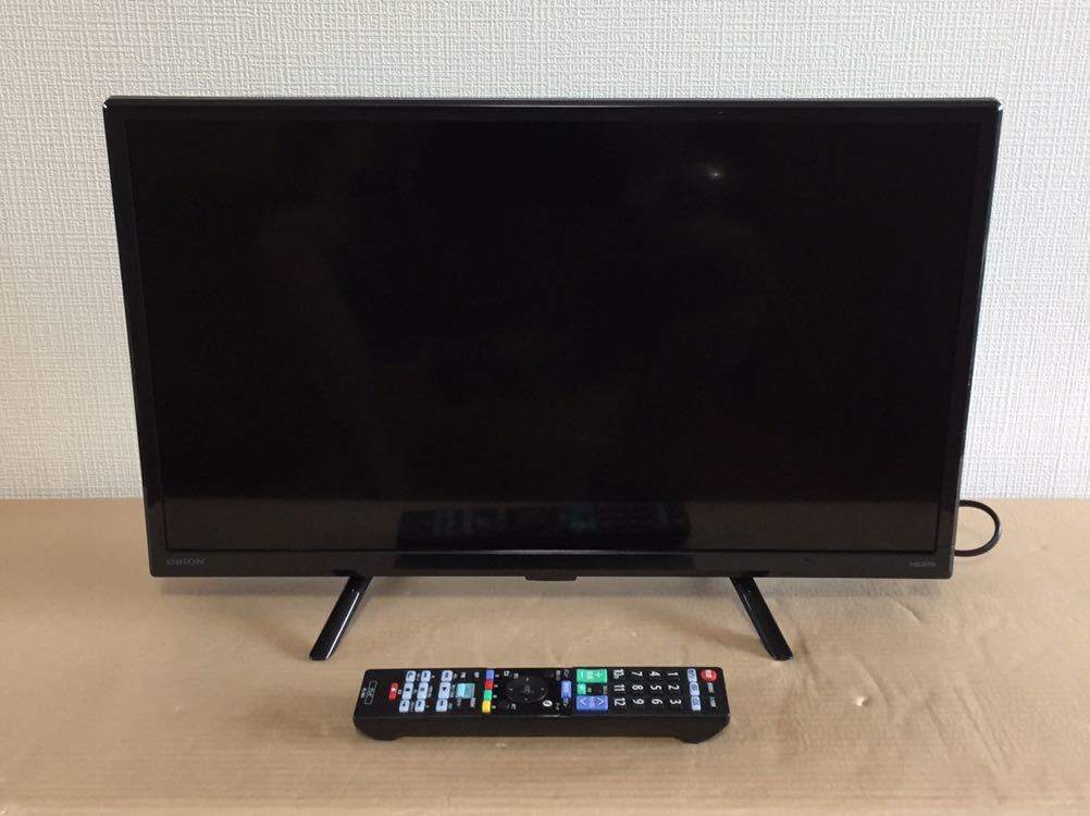 ORION 24型液晶テレビ OL24WD100 リモコン付き 説明書無し 2021年製 美