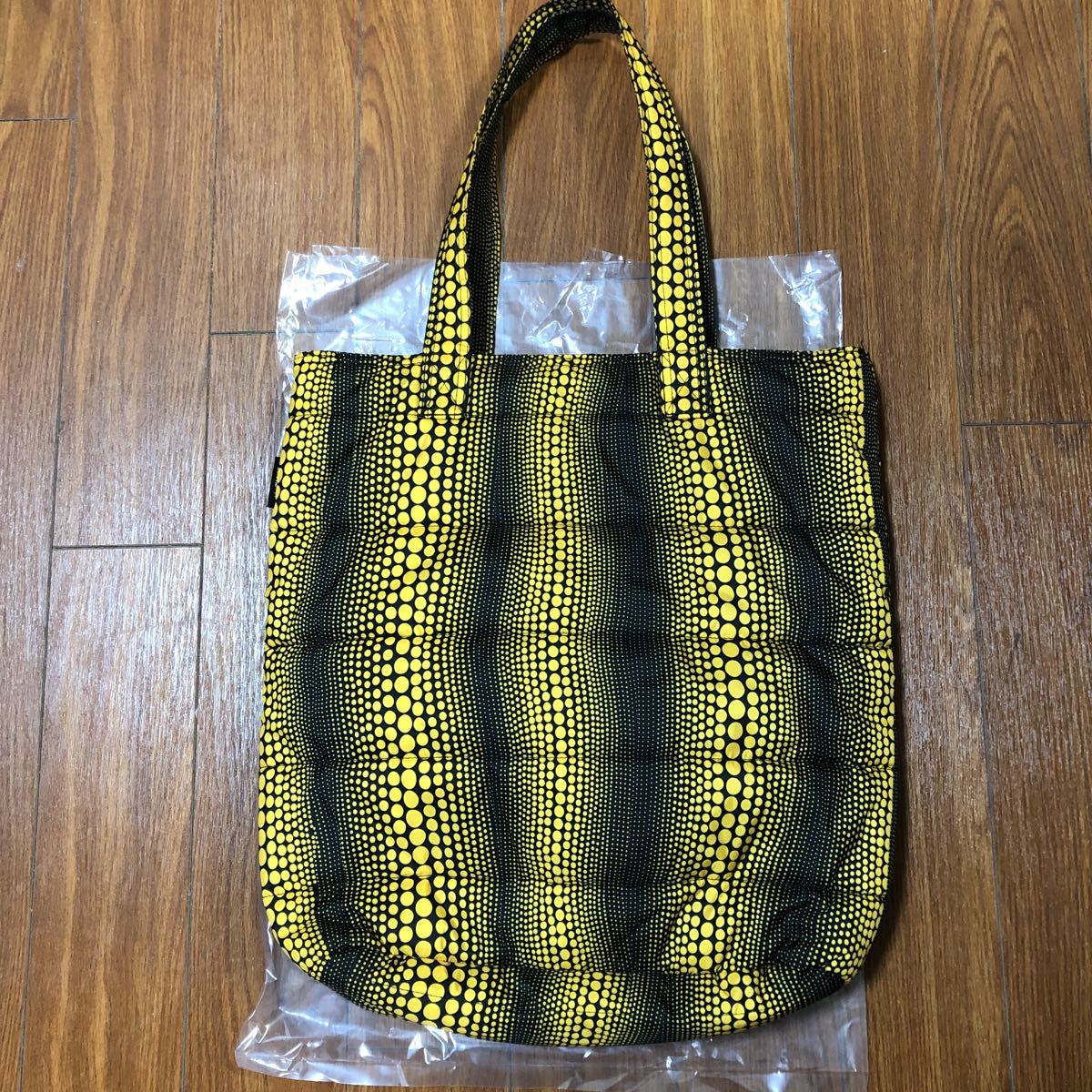 草間彌生】トートバッグ 黄色 ユニクロ 新品 / UNIQLO SPIZ 草間弥生 