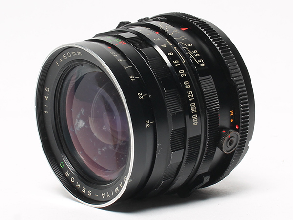 マミヤ MAMIYA-SEKOR C 交換用レンズ 訳あり MAMIYA F4.5 50mm ☆良品☆