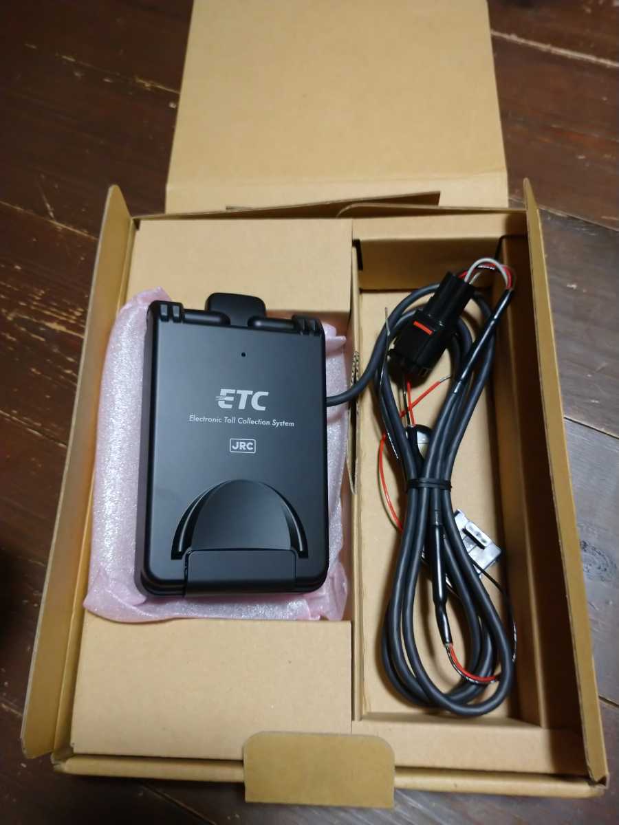 二輪車用ETC車載器 アンテナ一体型 バイク用ETC 1体型ETC 日本