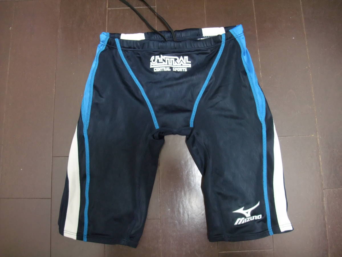 競泳水着 ミズノ MIZUNO マイティライン 競パン 水着 ブルー XL 選手用