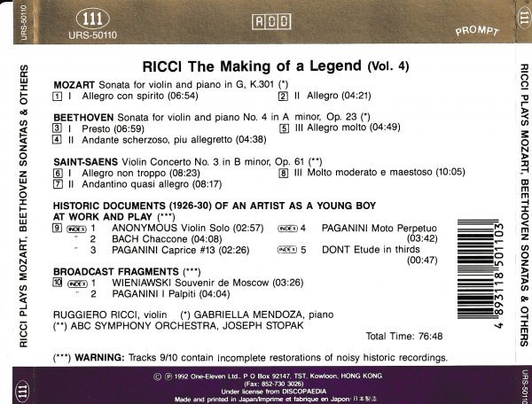 & Ruggiero ルッジェーロ・リッチの芸術 Milestones of Legend: a
