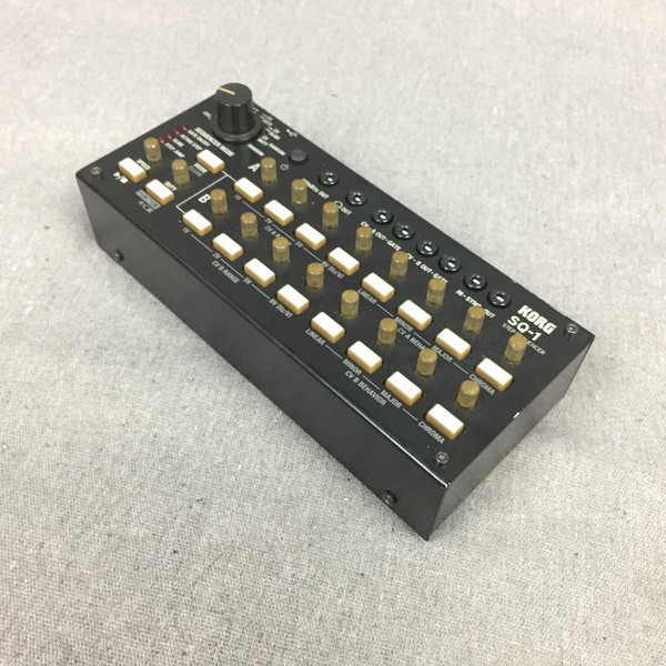 f146* 80 【中古】KORG コルグ SQ-1 STEP SEQUENCER アナログ シーケンサー USB or 単三電池2本 KORG | SQ-1 Sequencer Step Miyaji)