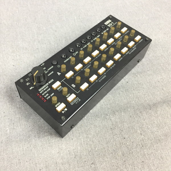 f146* 80 【中古】KORG コルグ SQ-1 STEP SEQUENCER アナログ シーケンサー USB or 単三電池2本 KORG | SQ-1 Sequencer Step Miyaji)