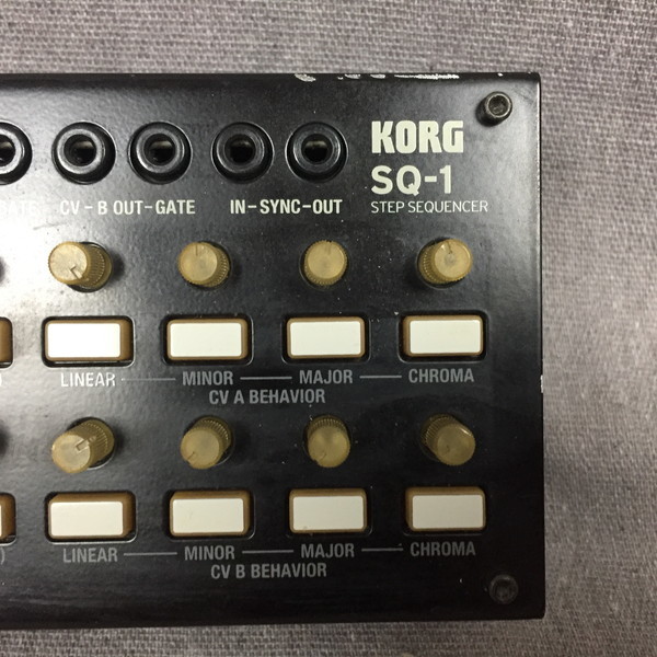f146* 80 【中古】KORG コルグ SQ-1 STEP SEQUENCER アナログ シーケンサー USB or 単三電池2本 KORG | SQ-1 Sequencer Step Miyaji)