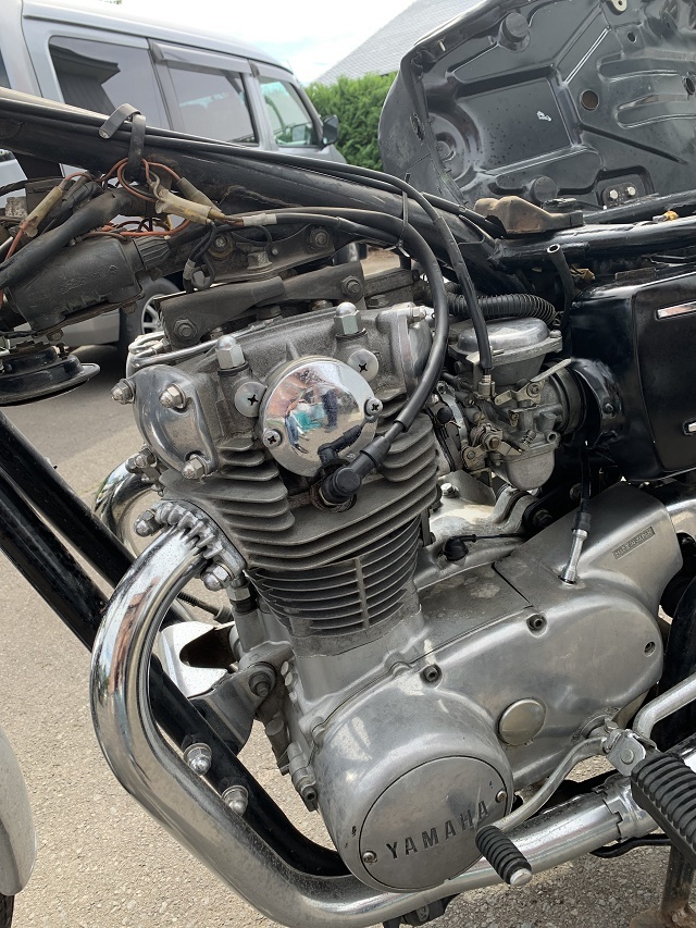 ヤマハ　TX650　旧車_6