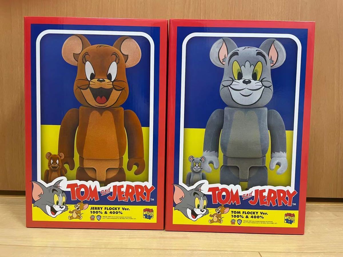 即発送 BE@RBRICK TOM JERRY FLOCKY フロッキー Ver. 100% &400%（TOM 