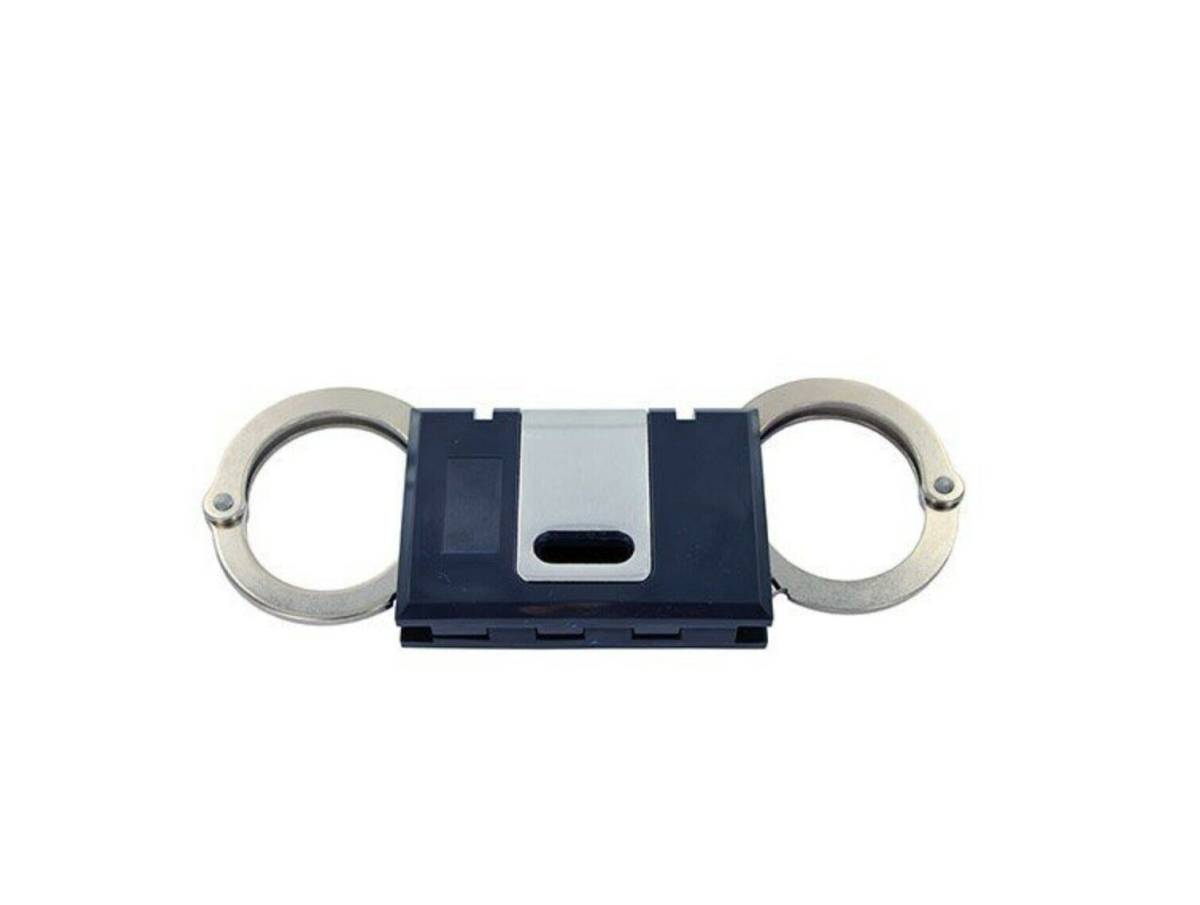CTS Thompson Model 7084 Blue Box Cover For Chain Handcuffs 海外 即決