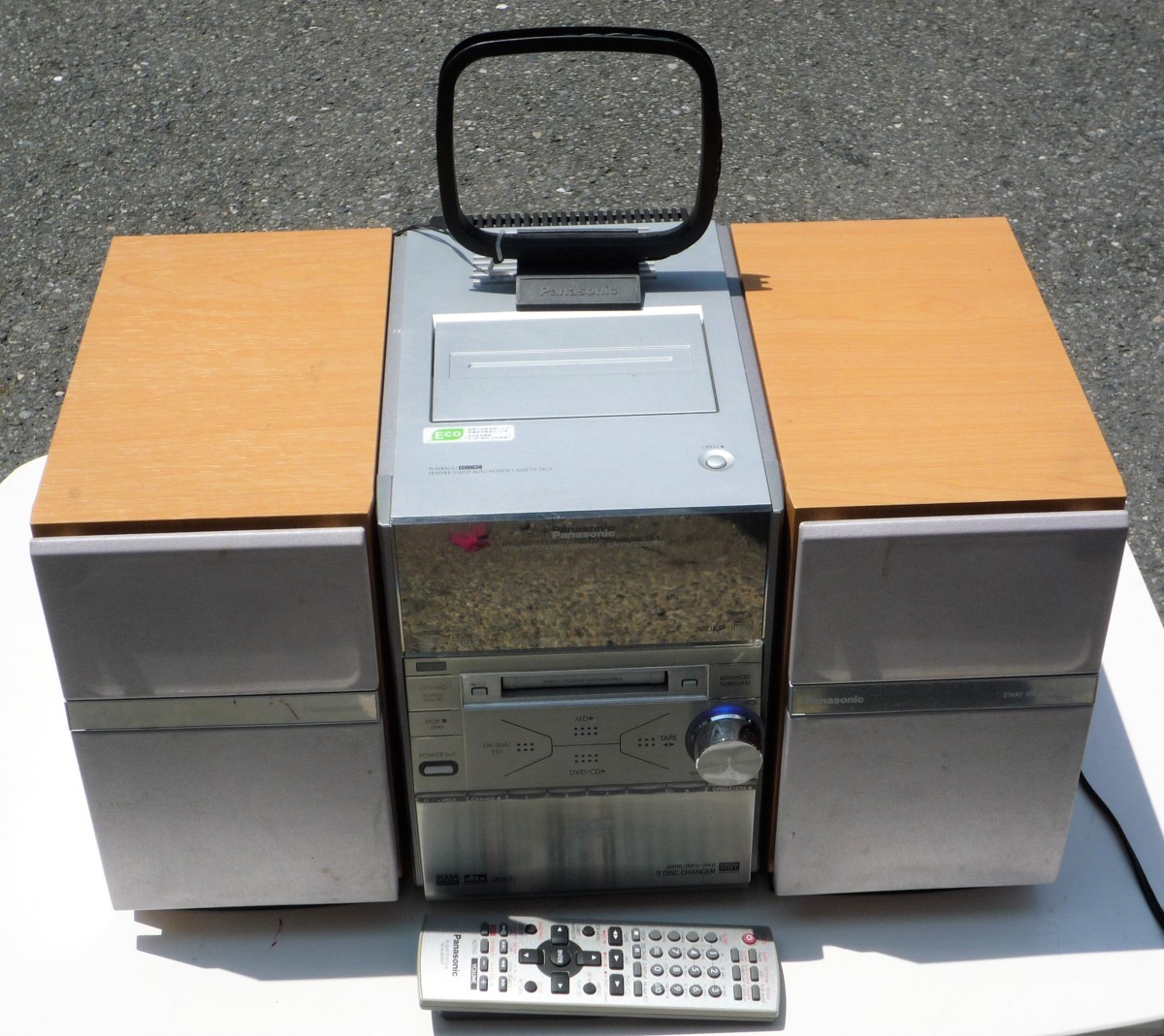 SC-PM900DVD - システムコンポ 動作品Panasonic Panasonic シルバー