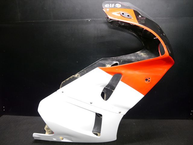 RVF400　NC35より 社外 シルエットジャパン FRP製 フルカウルASSY アッパー アンダーSET VFR400 HRC NSR250 RVF400 シルエットジャパン 社外 アッパー FRP シングルシートタイプ2(社外品)｜売買され