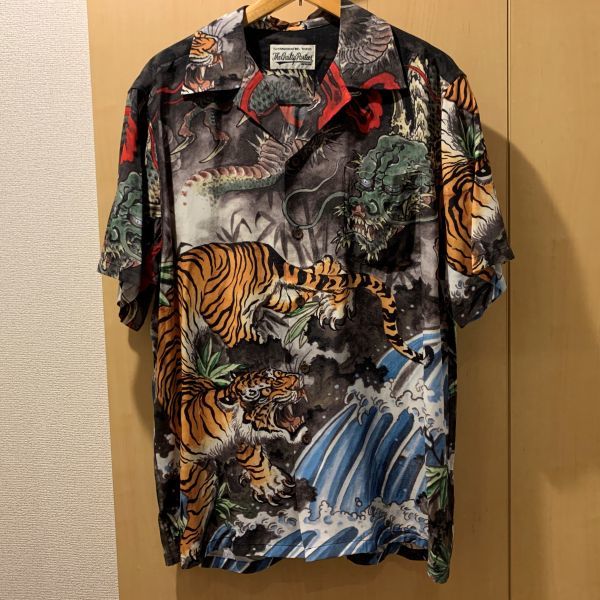 WACKO MARIA ワコマリア 日本製 半袖シャツ アロハシャツ 和柄 入れ墨 