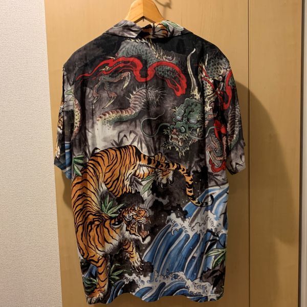 WACKO MARIA ワコマリア 日本製 半袖シャツ アロハシャツ 和柄 入れ墨