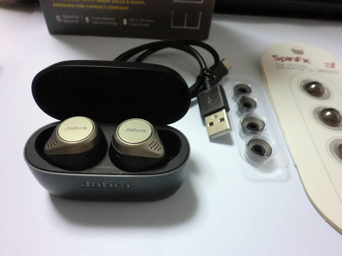 Elite 75t Jabra Active フルワイヤレスイヤホン for support Get