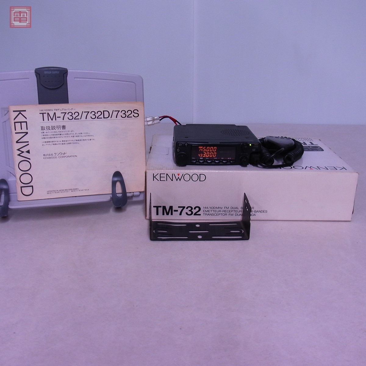 ケンウッド TM-732 144/430MHz 10W/1W 取説・元箱付 KENWOOD【20