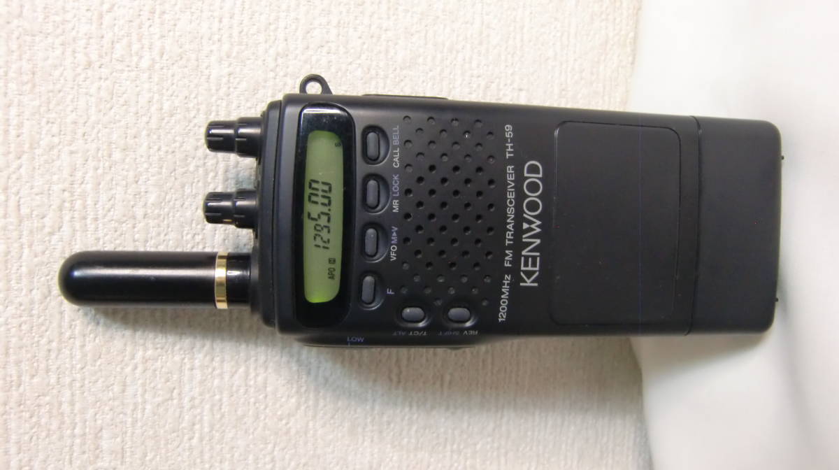 【期間限定】 ケンウッド 1200MHz ハンディトランシーバー TH-59 KENWOOD/ケンウッド TH-59 1200MHz FM ハンディ トランシーバー 【公式