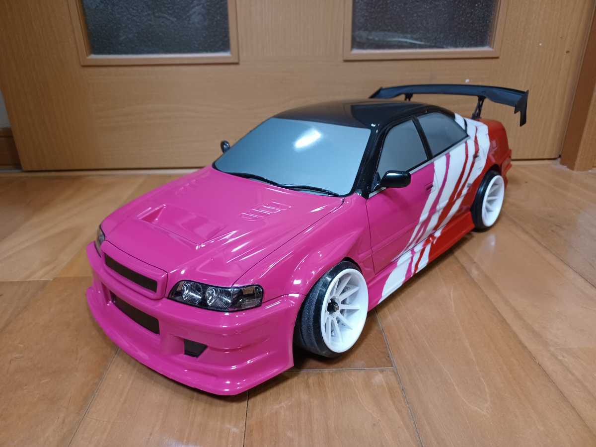 ラジコン ドリフト ボディ ヨコモ チェイサー JZX100 中古 練習用に YD