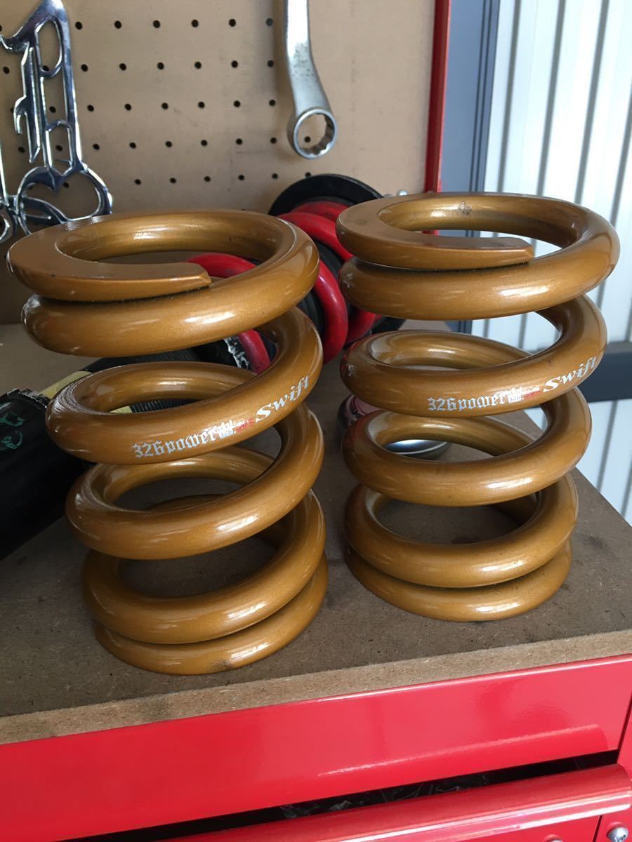 326POWER マジバネスイフトスプリング 2本セット 326POWER マジバネ