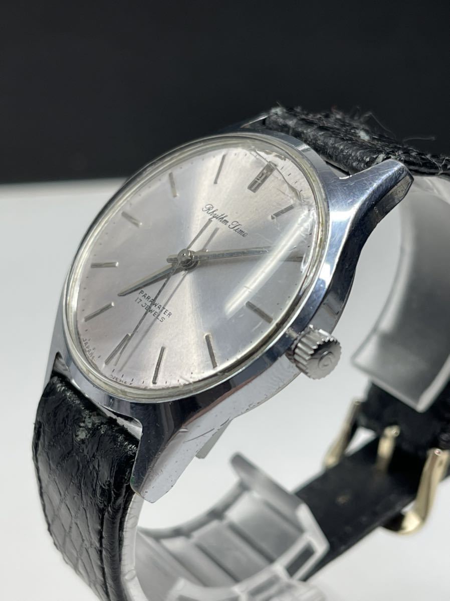 CITIZEN 手巻き rhythm time 稼働品 - 時計
