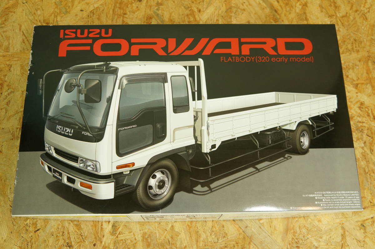 未組立品 アオシマ 1/32 ミドルフレイトシリーズNo.1いすゞフォワード 