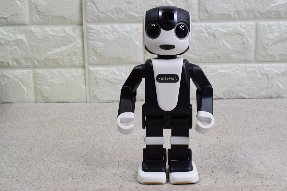 ○-1067 【美品】SHARP シャープ RoBoHoN ロボホン SR-01M-W モバイル 