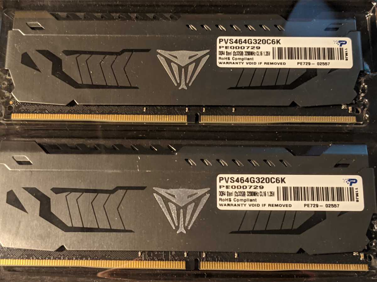 Viper Steel Patriot DDR4 Memory 3200MHz Ddr4 0 16GB RGB RAM