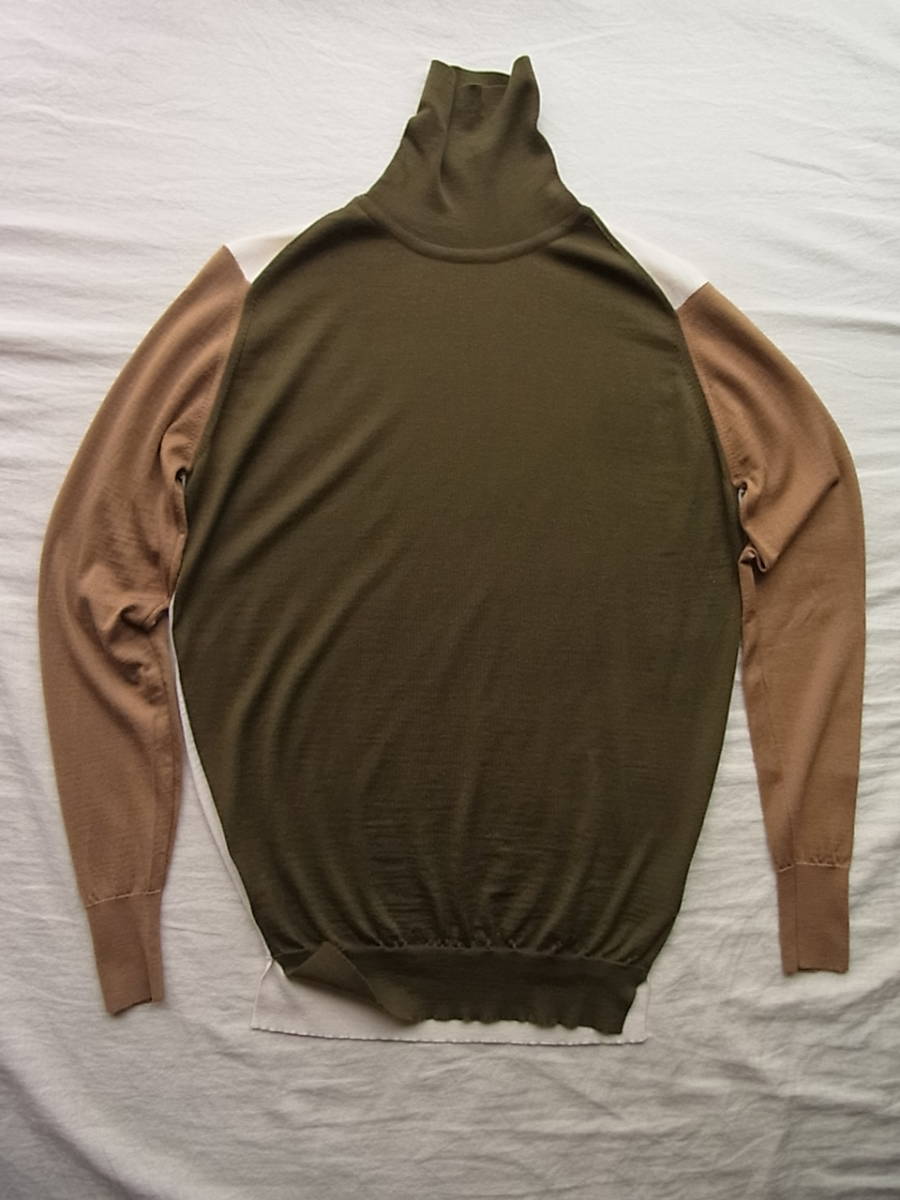 JOHN SMEDLEY ジョン スメドレー ウール100% ハイゲージ 
