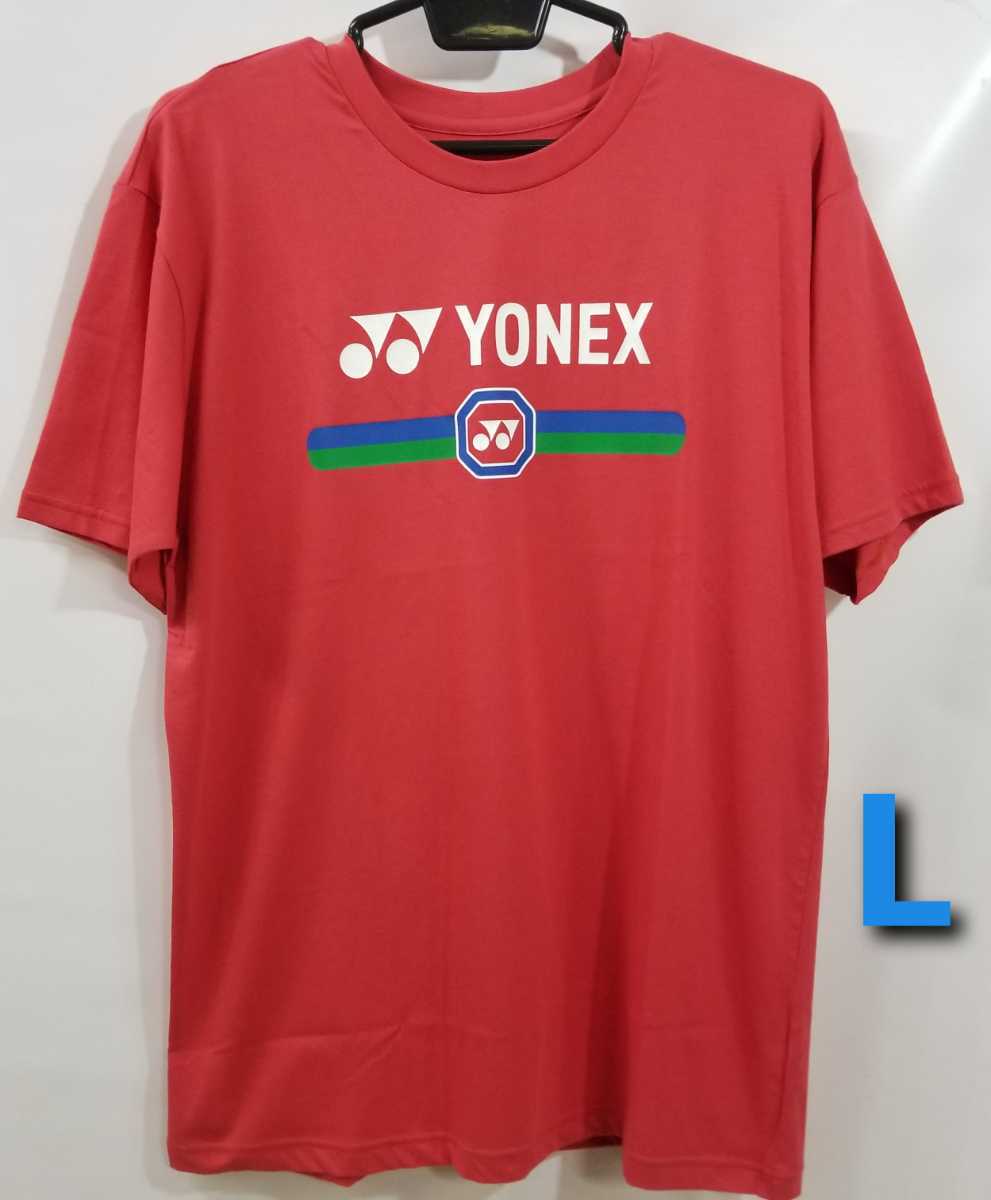 本物保証，SALE ヨネックス ユニTシャツ Lサイズ 16427Y フラッシュレッド 限定(半袖Tシャツ)｜売買されたオークション情報、yahooの商品情報をアーカイブ公開 - オークファン 半袖Tシャツ