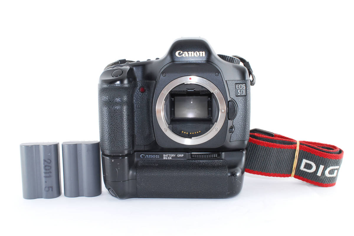 ★★Canon キヤノン EOS 5D ボディ＋BG-E4付き★S09