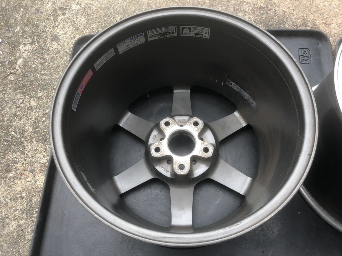 値下げ レイズ RAYS TE37SL ポルシェ用 PCD130 18インチ11J+59 プレス
