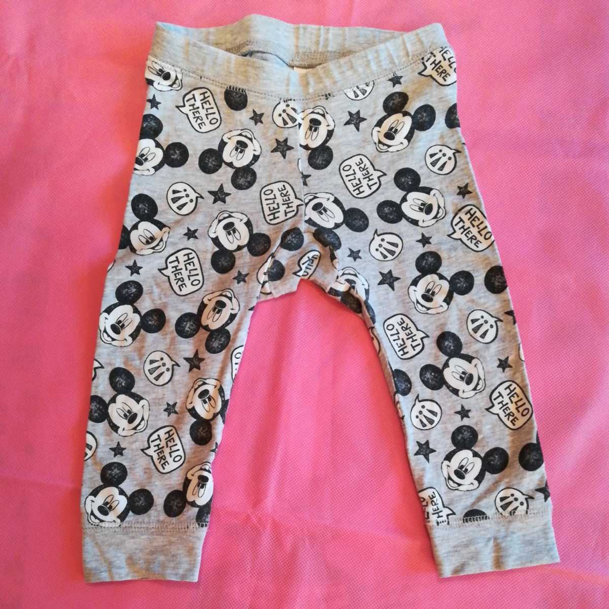 ベビー H M ディズニー ミッキーマウス レギンス 80 柔らかく履きやすい 男女兼用 80 75 84cm 売買されたオークション情報 Yahooの商品情報をアーカイブ公開 オークファン Aucfan Com