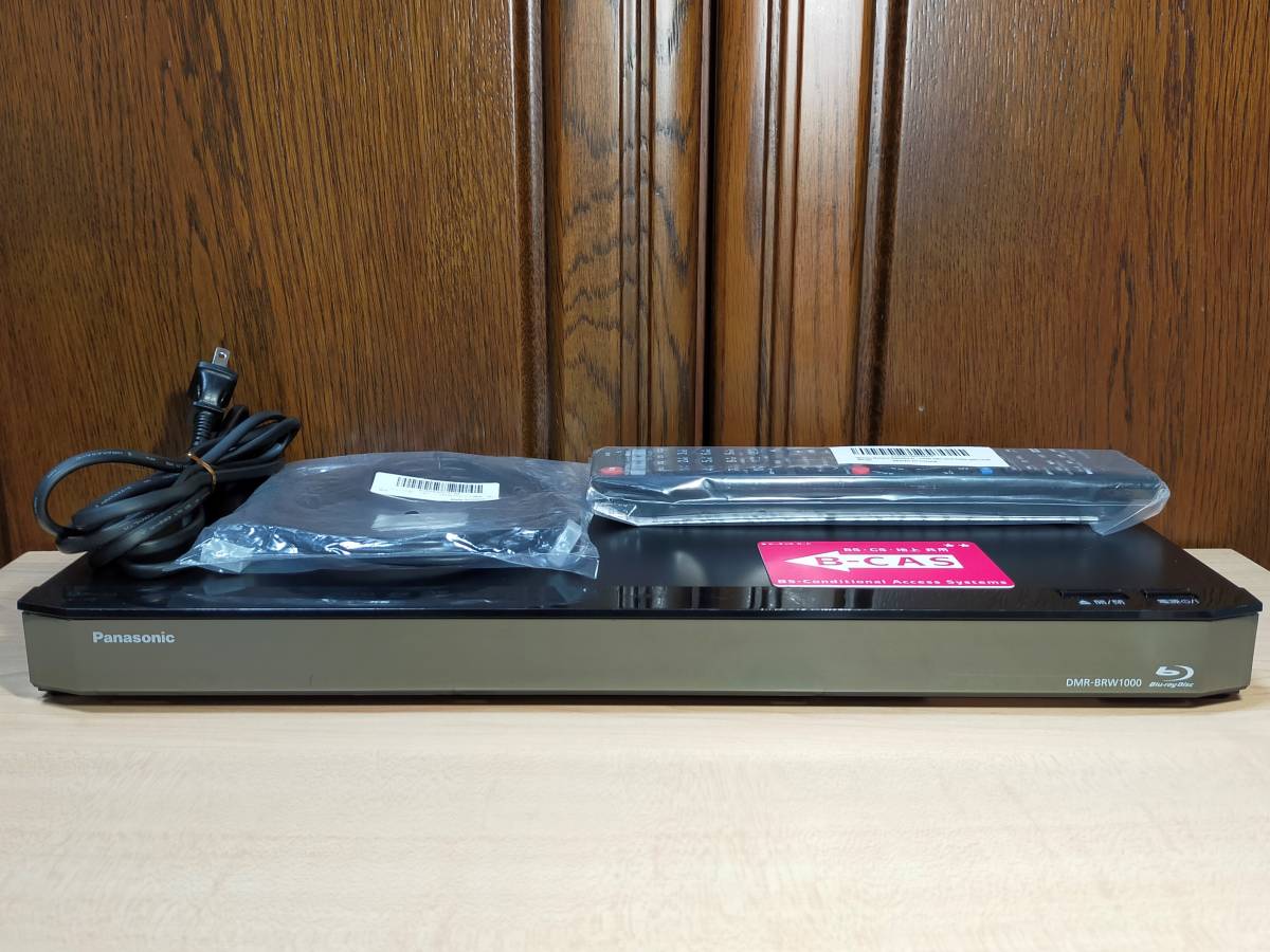 中古品 動作良好 パナソニック DMR-BRW1000のブルーレイレコーダー