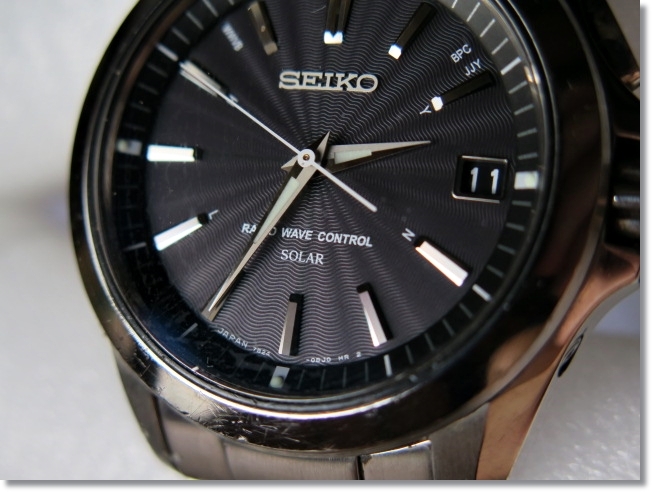 ◇◇SEIKO セイコー 電波ソーラー腕時計【7B24-0AT0】RIGHTZ 日本製 