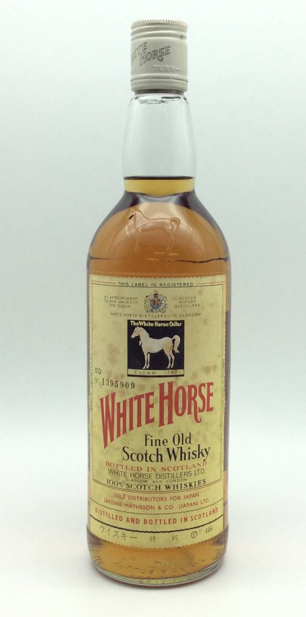 ★80S★ホワイトホースエクストラファイン●ファインオールド　古酒　旧ボトル ホワイトホース エクストラファイン HORSE WHITE 750ml 特級 古酒 : 0