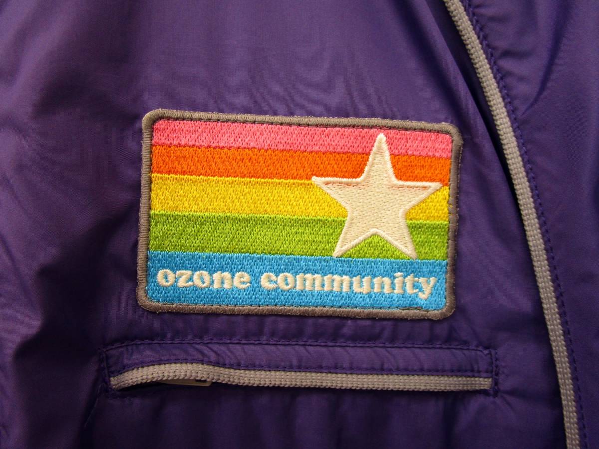 OZONE COMMUNITY オゾンコミュニティ ナイロンジャケット 折り畳み 