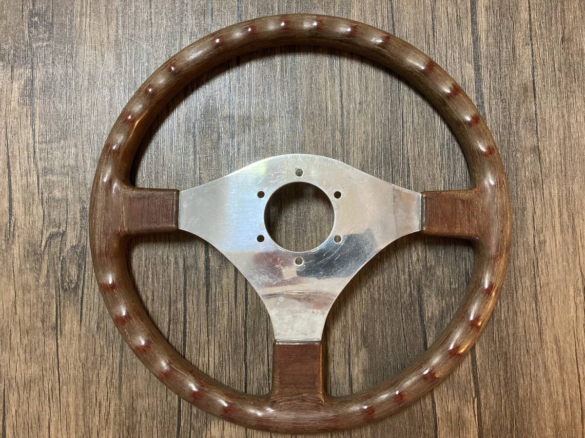 希少 当時物 旧車 PRONTO ウッドステアリングホイール PRONTO プロント