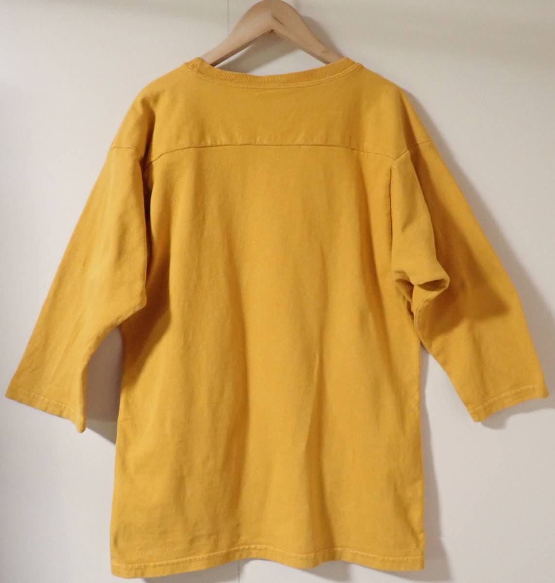 2754/良好mayo SPRUCE フットボール 七分袖 Tシャツ M USA製