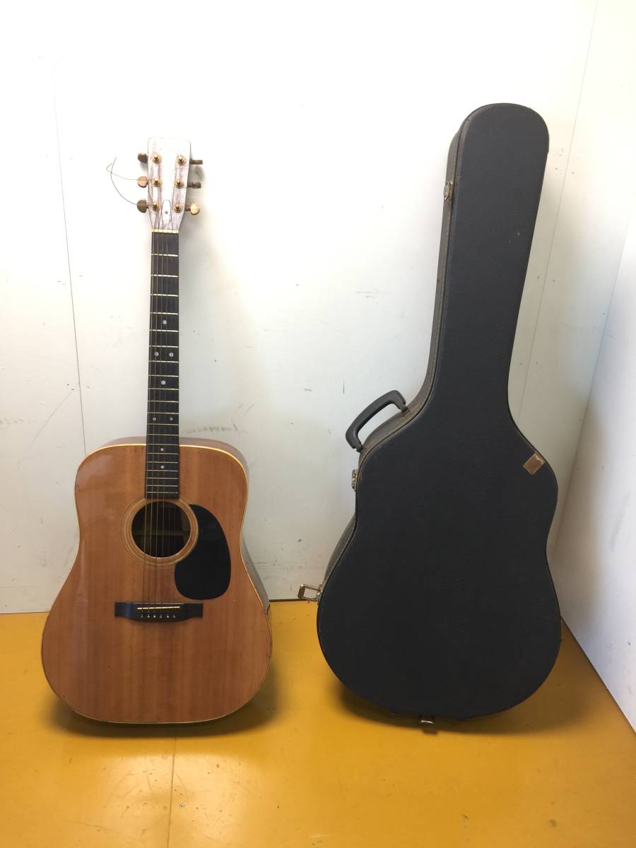  Aria Dreadnought アリア MATSUOKA D-50 松岡良治製作 アコースティックギター ビンテージ ハードケース付 /現状品/動作未確認(本体)｜売買されたオークション情報、yahooの商品情報をアーカイブ公開 本体