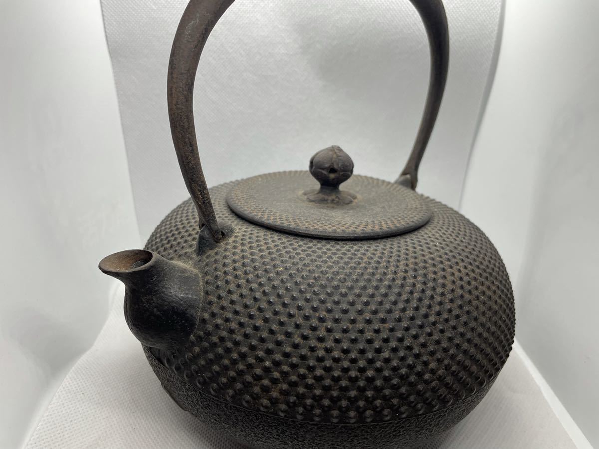 南部鉄器 鉄瓶 岩鋳 Sayu (サユ) 大 1.0L IH調理器 伝統工芸品