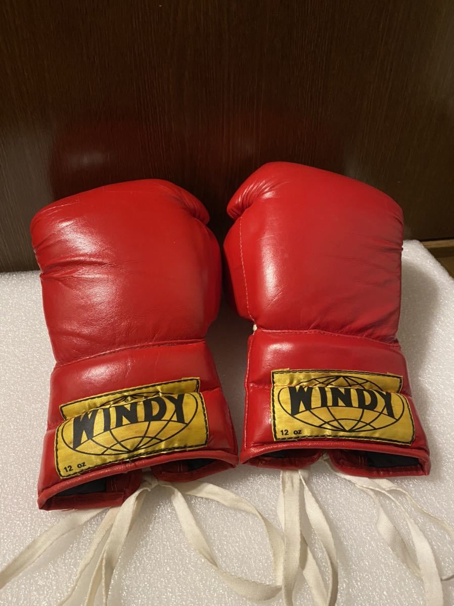 驚きの破格値，新品 WINDY ウィンディ ボクシング グローブ 12オンス 雰囲気(グローブ)｜売買されたオークション情報、yahooの商品情報をアーカイブ公開 - オークファン グローブ