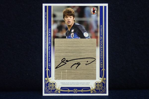 ▽トレカ74 日本代表 酒井宏樹 直筆サインカード SG12 23/45▽2016