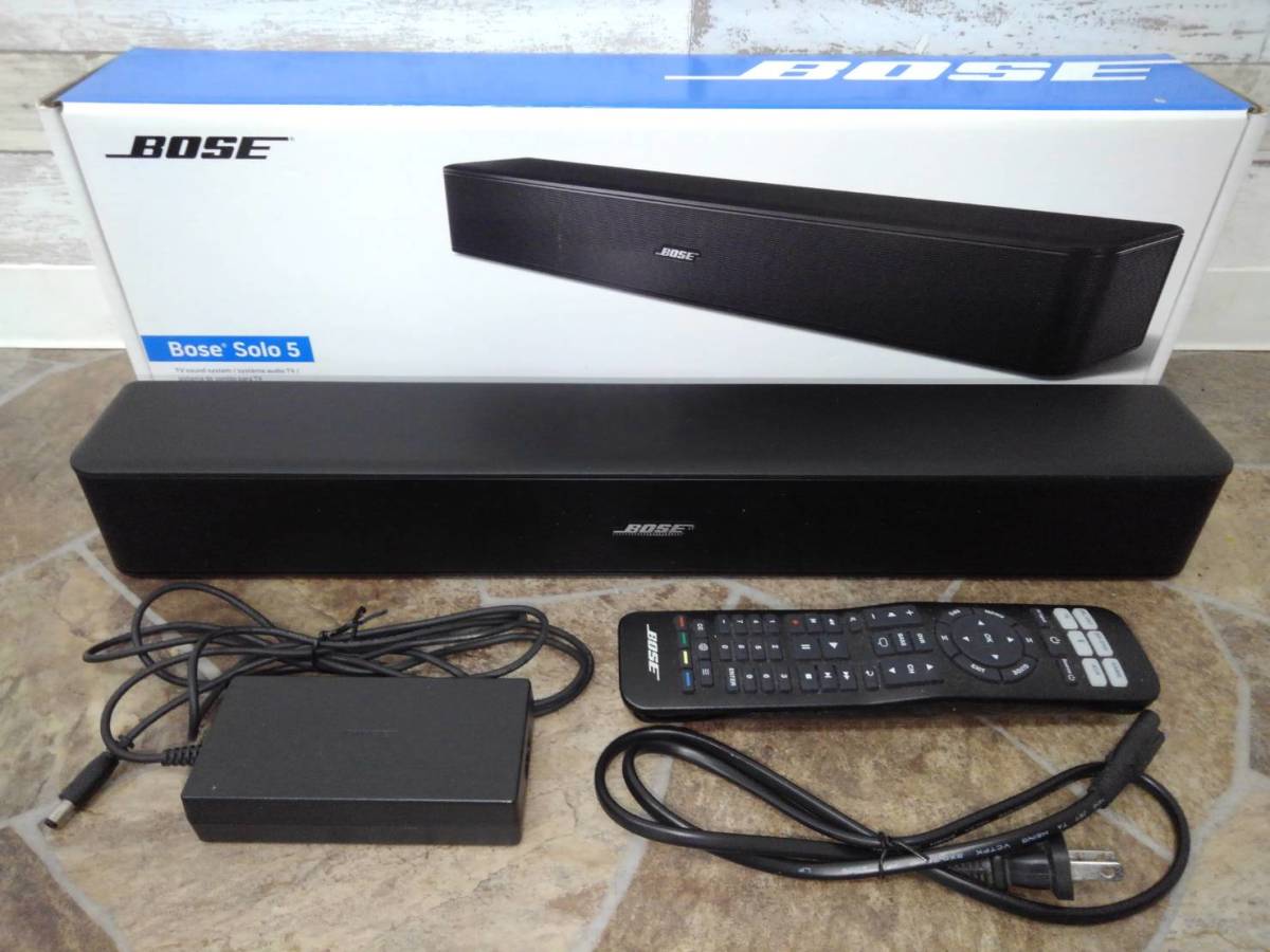 H19508(092)-830b/TT3000 BOSE ボーズ Solo 5 TV Sound System テレビ