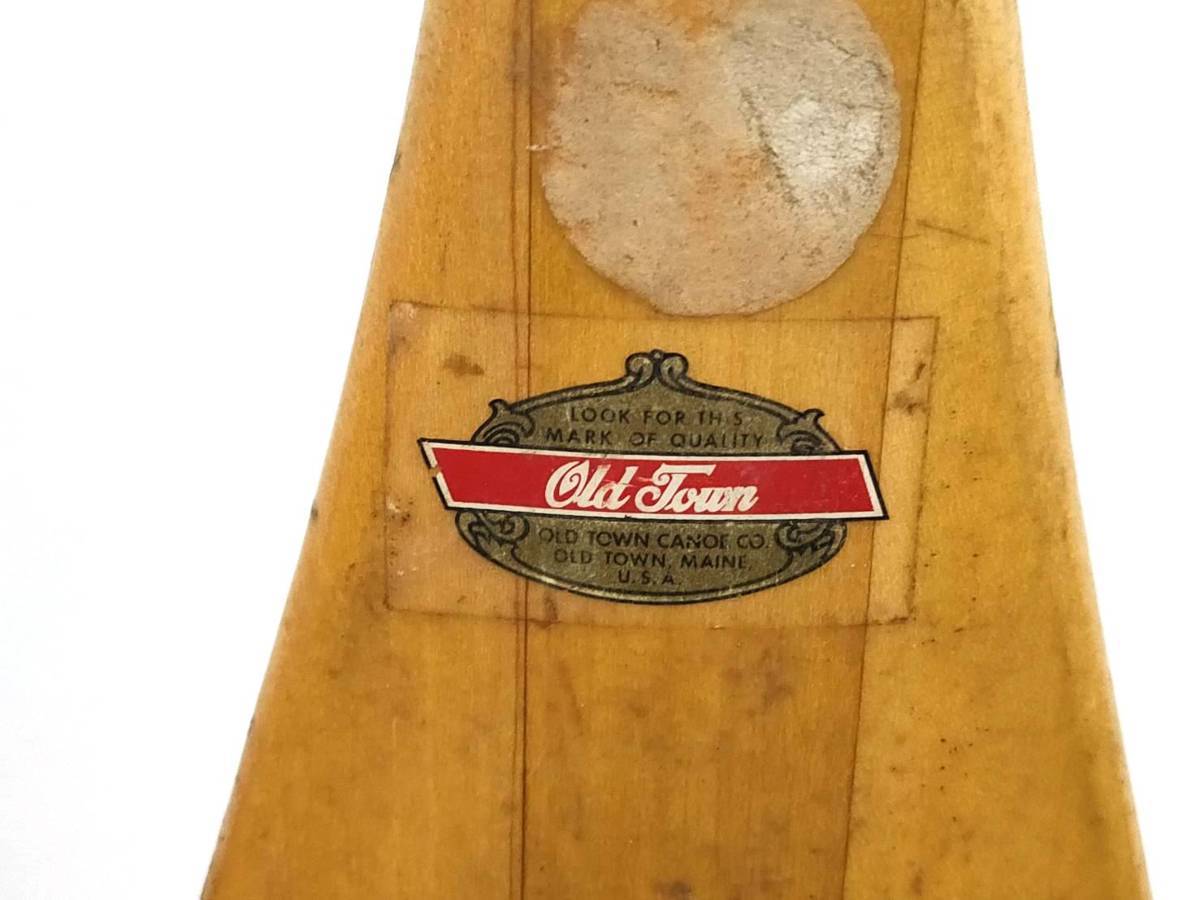Old Town オールドタウン 木製 パドル 約145㎝ カヤック カヌー 中古 