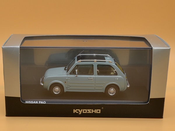 1⁄43 日産 パオ 京商 ミニカー | テラコッタ キャンバストップ Pao
