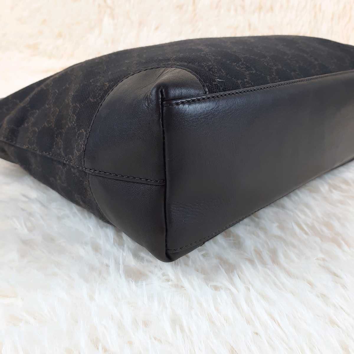 極美品】GUCCI グッチ トートバッグ ハンドバッグ キャンバスレザー GG 