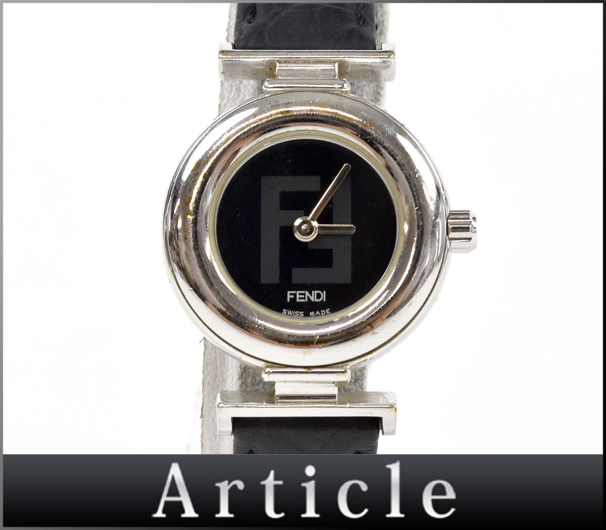 105724□動作未確認 ジャンク FENDI フェンディ レディースウォッチ