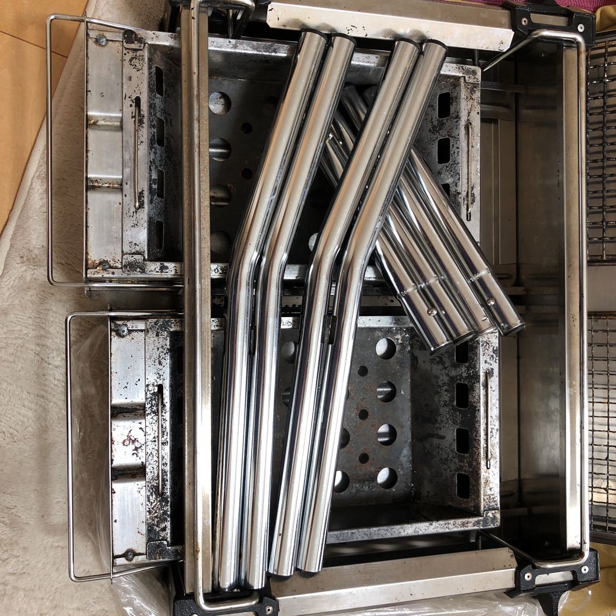 スノーピーク ツインバーベキューボックスPRO　使用済み美品 スノーピーク ツインバーベキューボックスPRO 使用済み美品 Yahoo