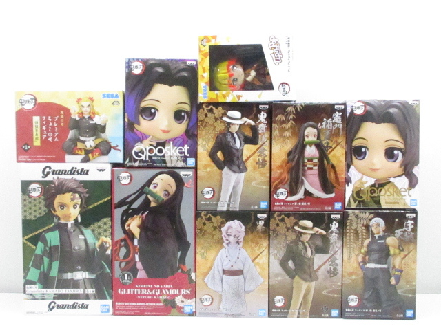 n12767-ty 未開封◇11体セット 鬼滅の刃 Grandista Qposket ちょこのせ 